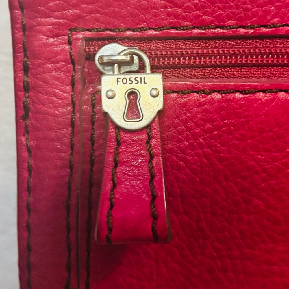 Fossil Maddox Marlow Leather Trifold Wallet, Beautiful Condition EUC - Picture 4 of 12